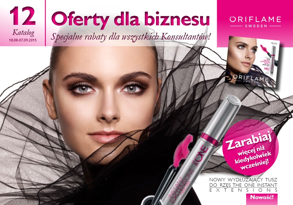 Oferty dla biznesu Oriflame - do katalogu nr 12!