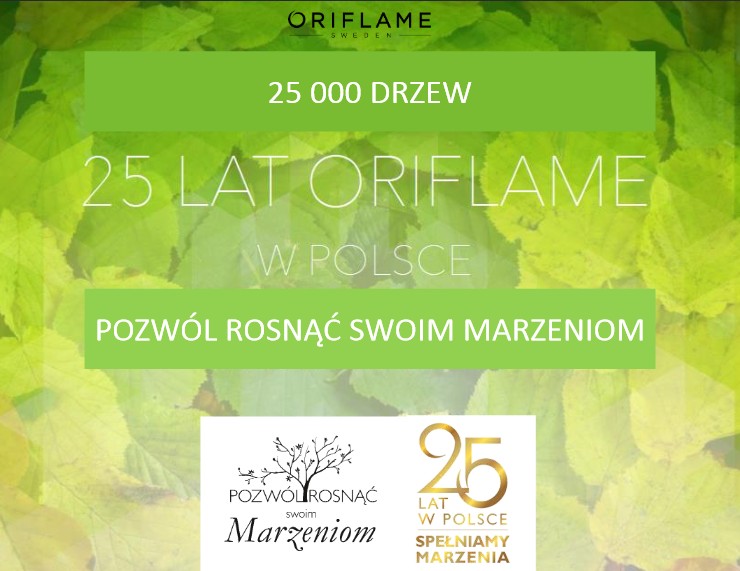 25 lecie Oriflame w Polsce