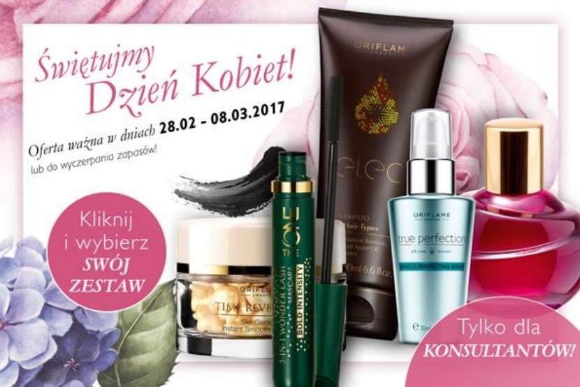 Prezenty na Dzień Kobiet od Oriflame